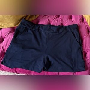 Rachel Zoe Navy Blue Athletic Short